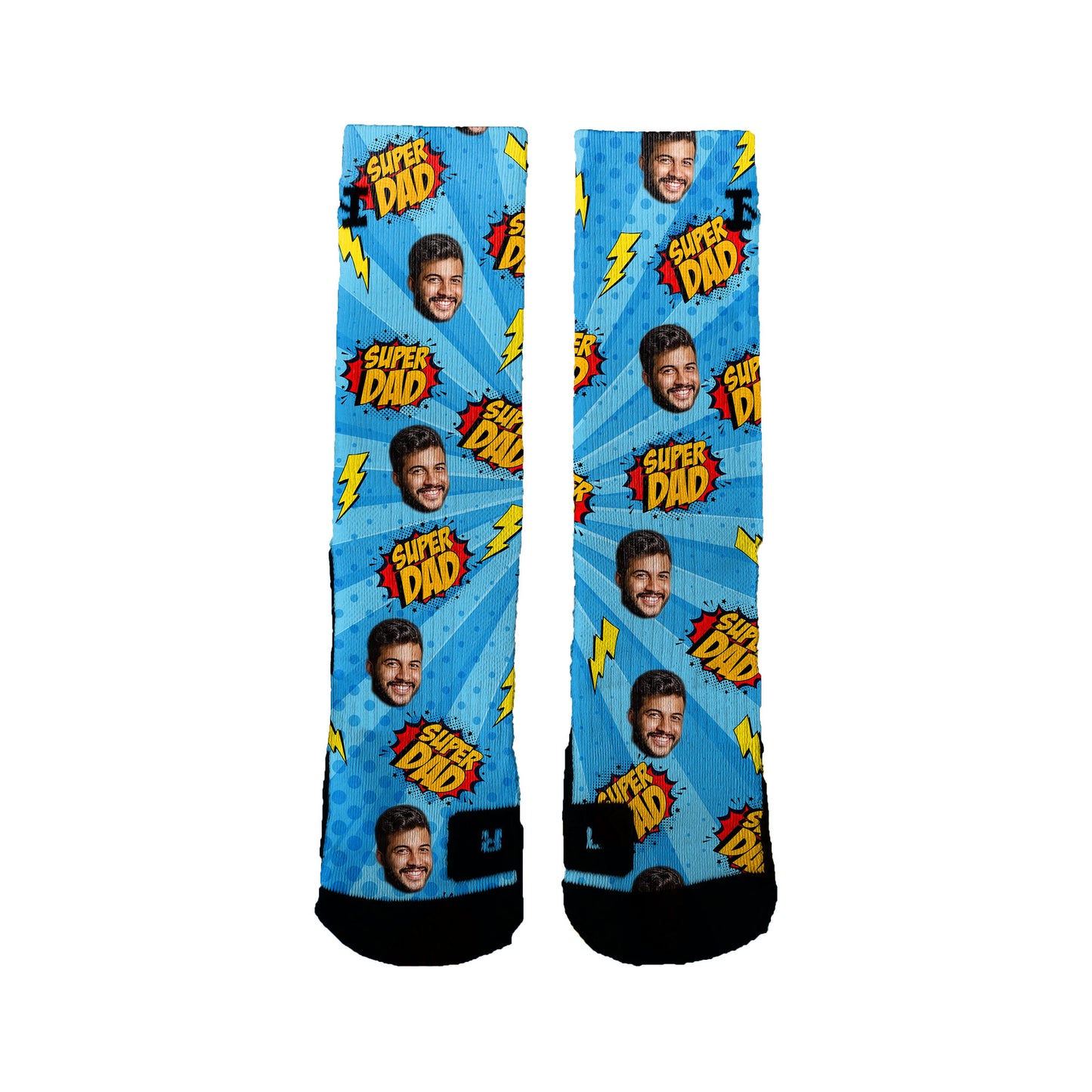 Super Dad Customized Socks