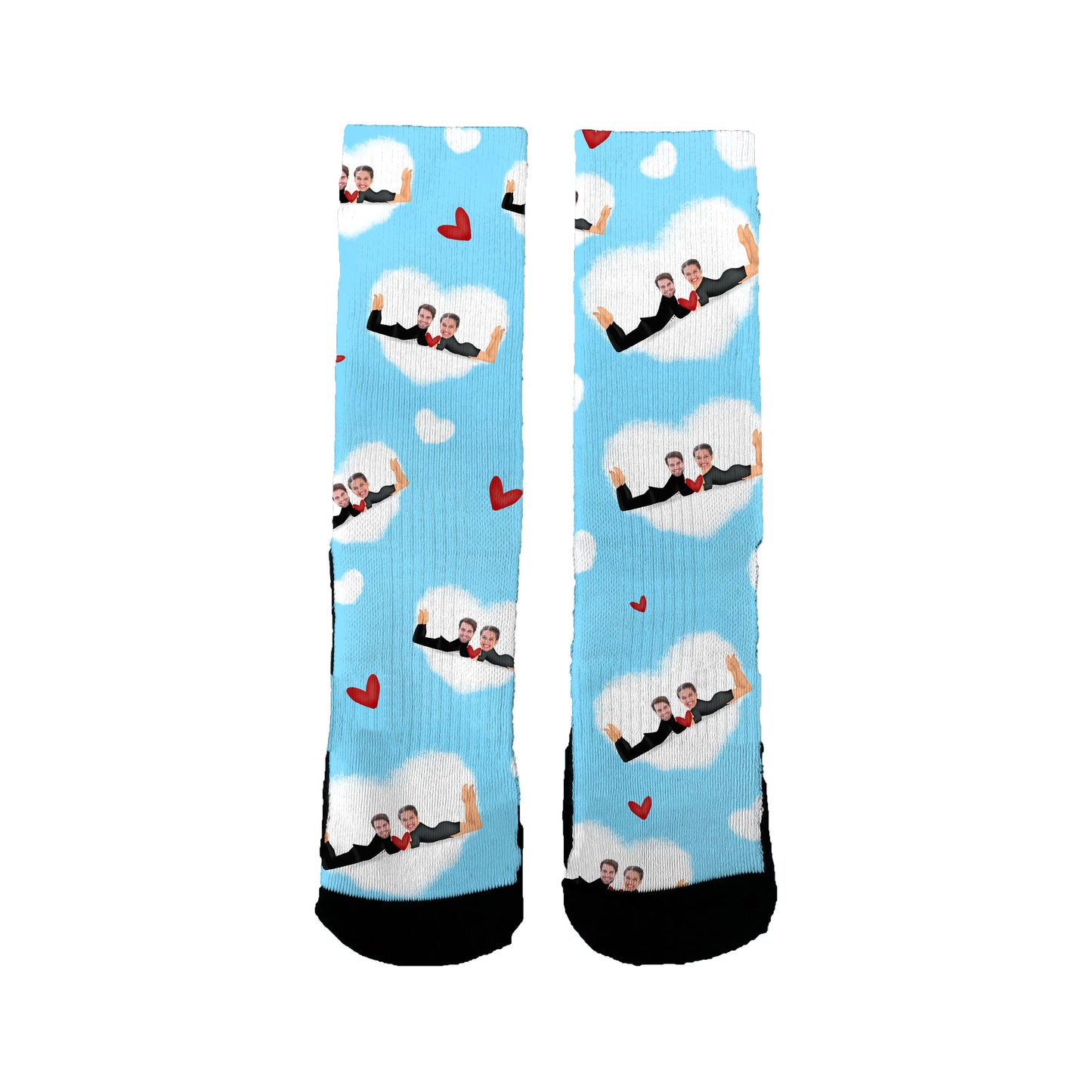Love In The Air Customizable Socks