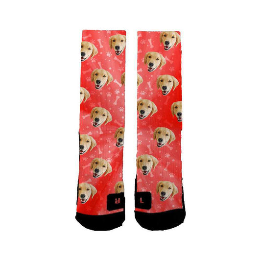 Red Dog Customized Socks